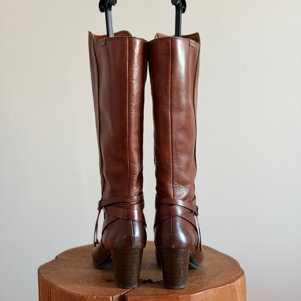 PIKOLINOS Brown Leather Boots - Picture 7 of 14